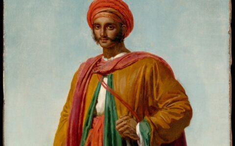 Portrait d'un Indien, par Anne-Louis Girodet-Trioson, ca. 1807