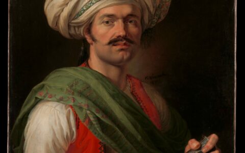 Portrait of a "Mameluke", painted by Horace Vernet in 1810