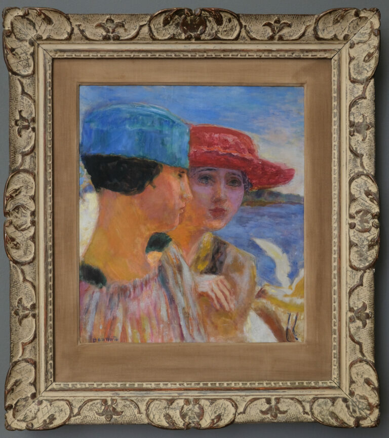 Young Women with Seagull, Pierre Bonnard, 1917. Musée des Beaux-Arts de la Ville de Paris, Petit Palais. (Photo VMuseum D.R.)