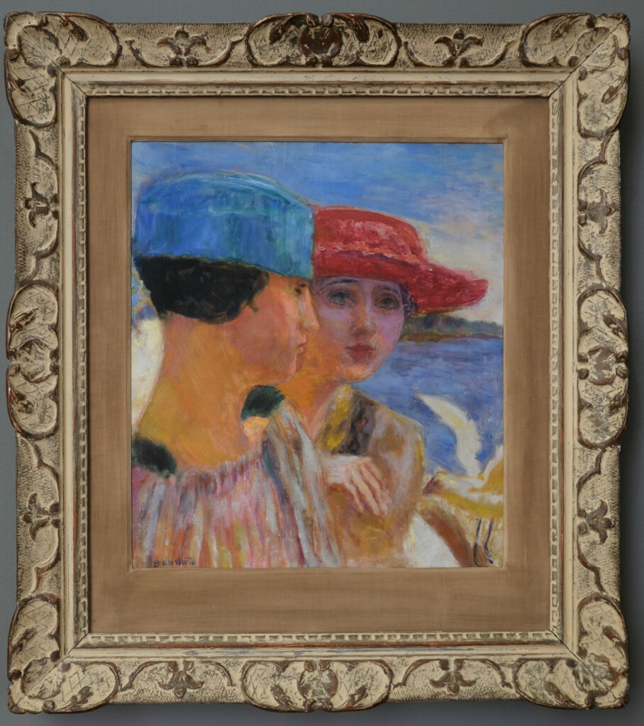 Young Women with Seagull, Pierre Bonnard, 1917. Musée des Beaux-Arts de la Ville de Paris, Petit Palais. (Photo VMuseum D.R.)