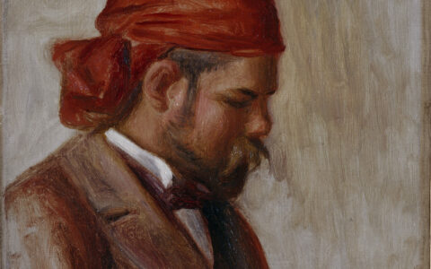 Portrait of Ambroise Vollard with Red Scarf, Auguste Renoir, c. 1899-1906