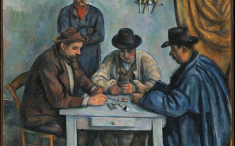 The Card Players, by Paul Cézanne, between 1890 and 1892