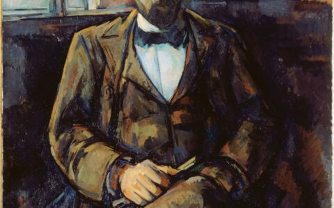 Portrait of Ambroise Vollard by Paul Cézanne, 1899