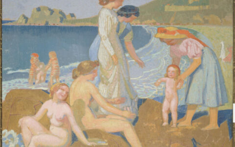 Bathers at Perros-Guirec, by Maurice Denis, between 1909 and 1912