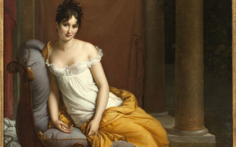 Portrait of Juliette Récamier, née Bernard (1777-1849) by Baron Gérard, c. 1802-1805