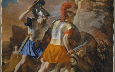 "The Companions of Rinaldo," by Nicolas Poussin, ca. 1633