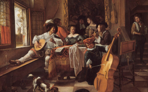 "The Family Concert" by Jan Steen, 1666