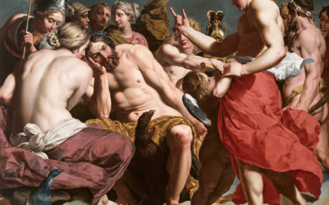 Jupiter Rebuked by Venus by Abraham Janssens, circa 1612