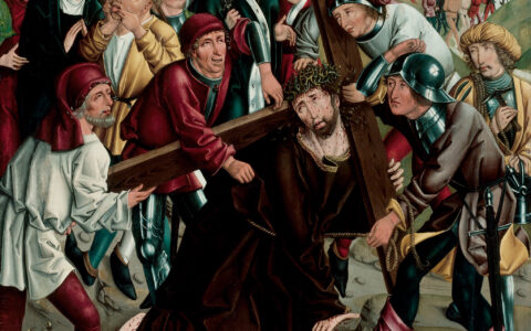 "Christ Carrying the Cross" by the Master of the Freising Visitation, circa 1490