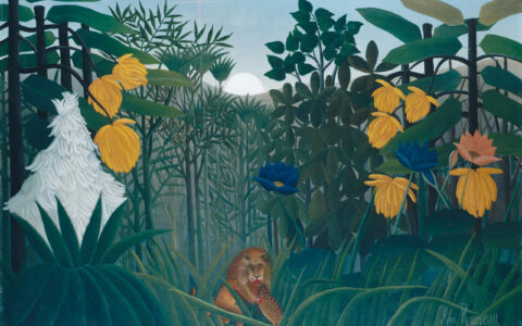 "The Repast of the Lion" by Henri Rousseau, known as Le Douanier, 1907
