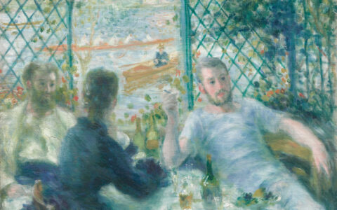 Lunch at the Restaurant Fournaise (The Rowers’ Lunch) by Pierre-Auguste Renoir, 1875