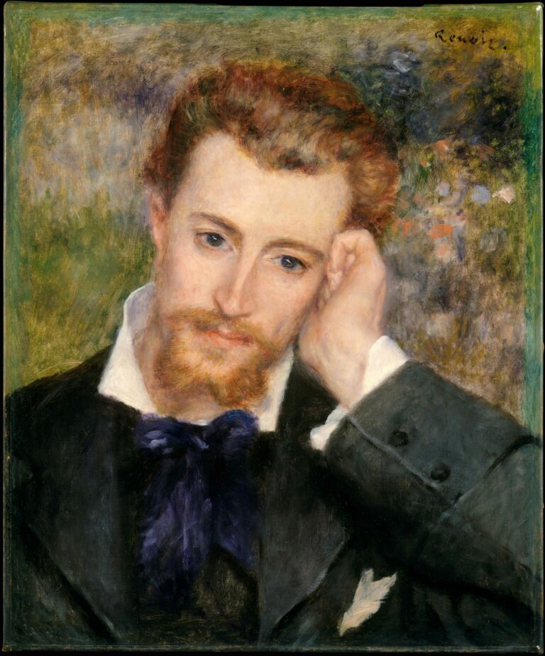 Eugène Murer (Hyacinthe-Eugène Meunier, 1841–1906) by Auguste Renoir, 1877