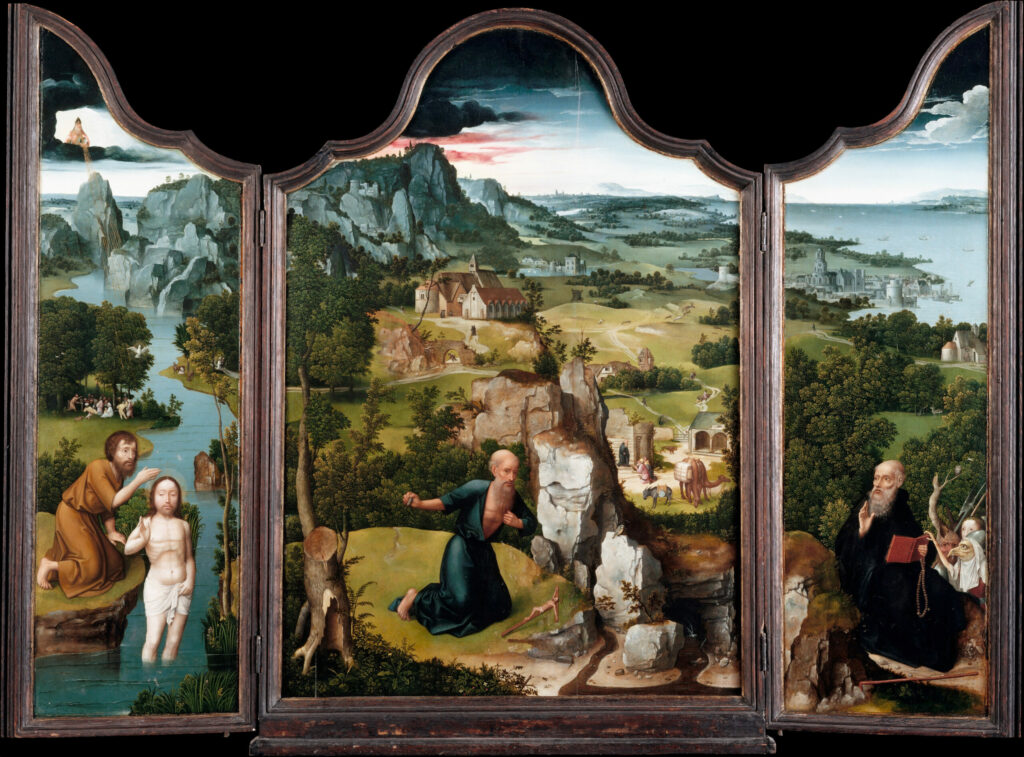 The Penitence of Saint Jerome by Joachim Patinir, c. 1518