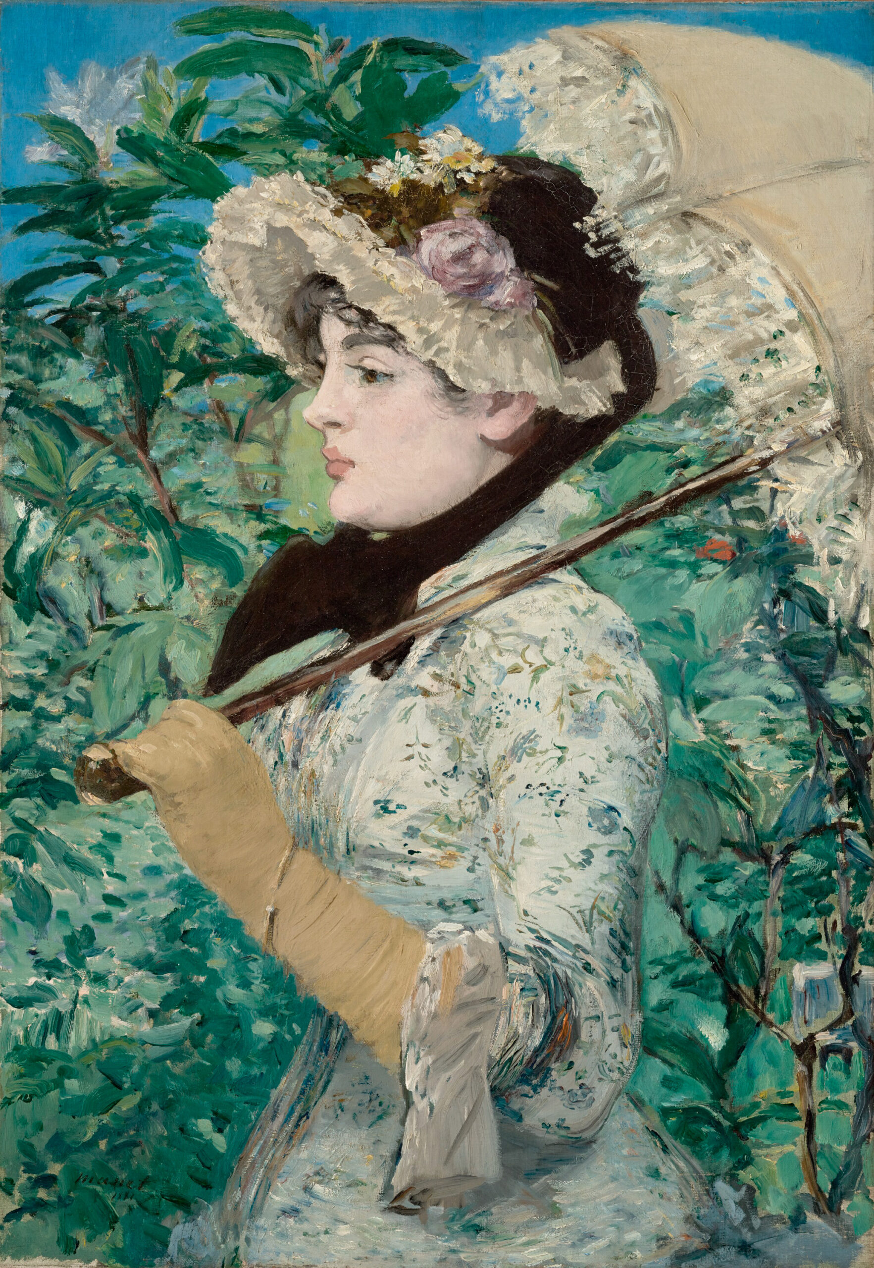 Jeanne (Spring), by Édouard Manet, in1881