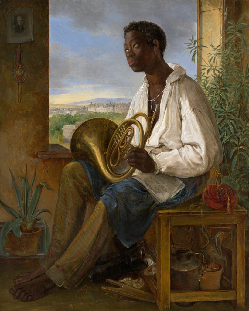 Portrait of Emmanuel Rio, by Albert Schindler, 1836