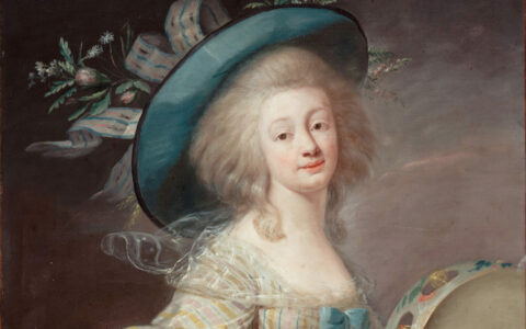 Portrait d'une jeune danseuse, Elisabeth Vigée-Lebrun, vers 1780-1789