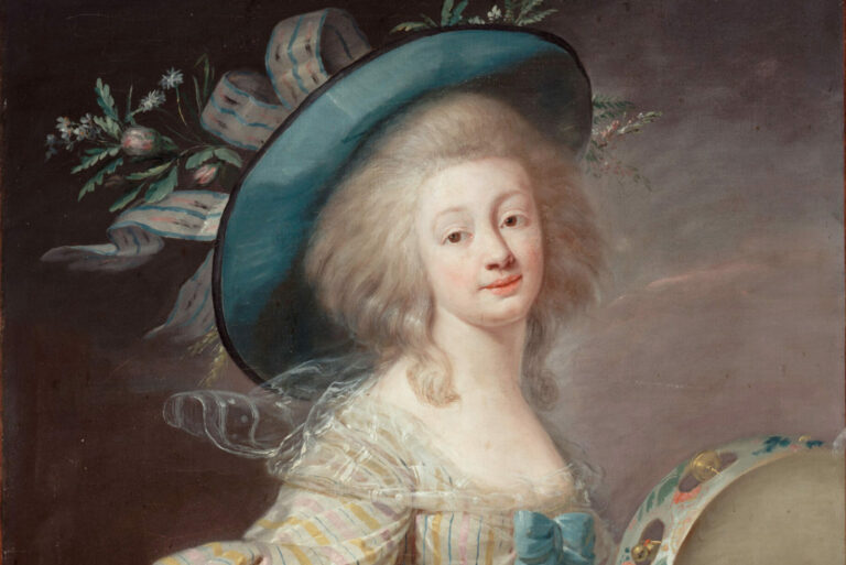 Portrait d'une jeune danseuse, Elisabeth Vigée-Lebrun, vers 1780-1789