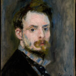Pierre-Auguste Renoir, Self-Portrait, c. 1875, oil on canvas. Clark Art Institute, Williamstown, 1955.584