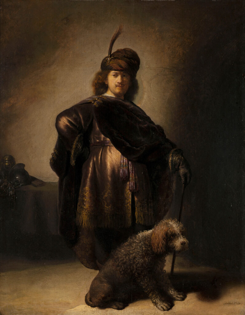Portrait de l'artiste en costume oriental, par Rembrandt van Rijn, ca. 1631/1633