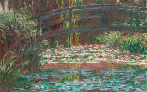 Le bassin aux nymphéas, par Claude Monet, en 1900