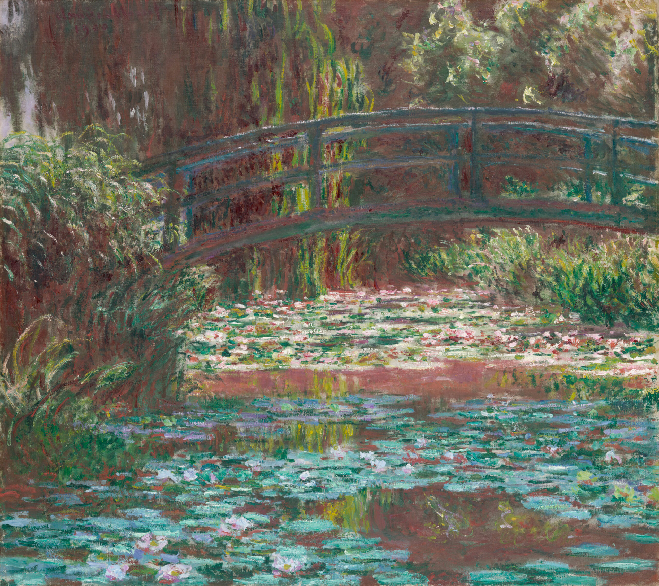 Le bassin aux nymphéas, par Claude Monet, en 1900