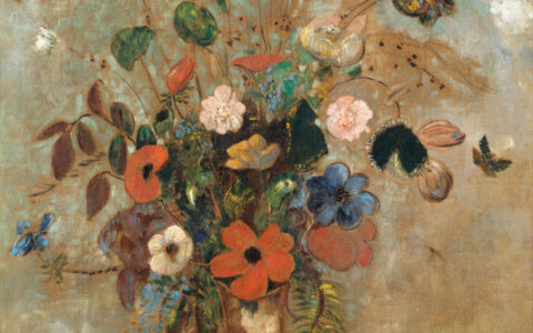 Nature morte aux fleurs, par Odilon Redon, en 1905