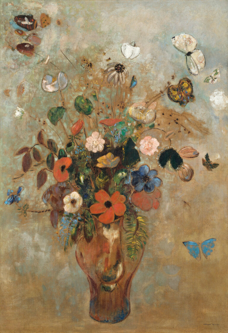 Nature morte aux fleurs, par Odilon Redon, en 1905