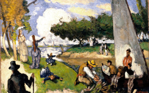 The Fishermen (Fantastic Scene) by Paul Cézanne, c. 1875