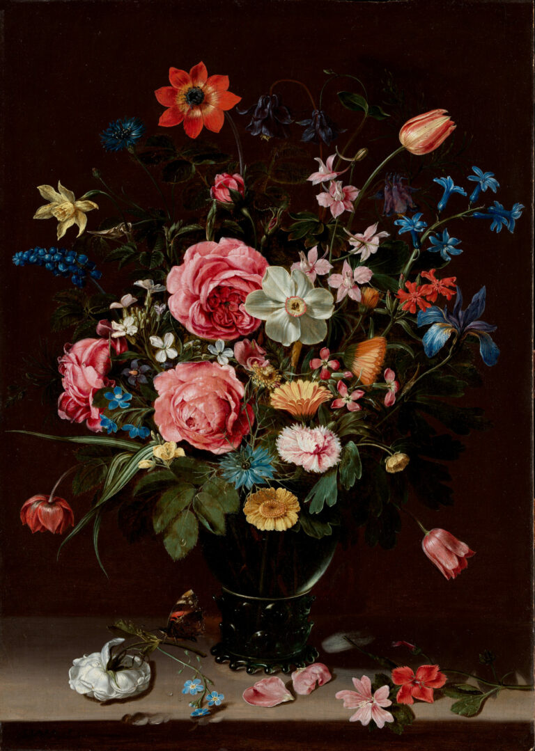 A Bouquet of Flowers by Clara Peeters, circa 1612, The Metropolitan Museum of Art