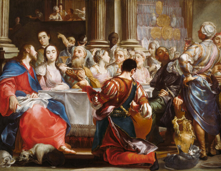 Les noces de Cana, par Giuseppe Maria Crespi, vers 1686
