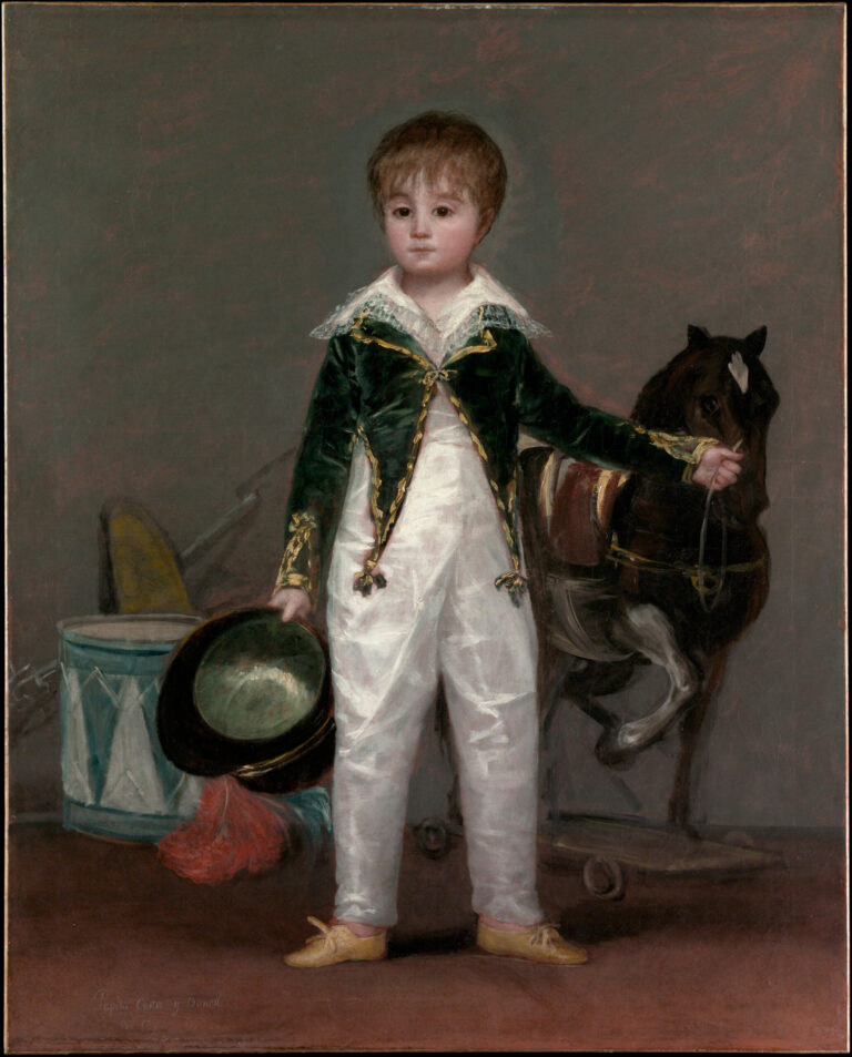 José Costa y Bonells (mort en 1870), dit Pepito, par Goya (Francisco de Goya y Lucientes), vers 1810