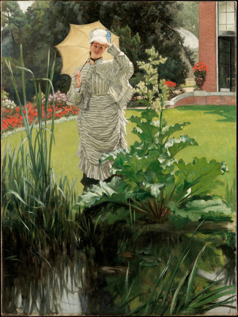 "Spring Morning" by James Tissot, circa 1875