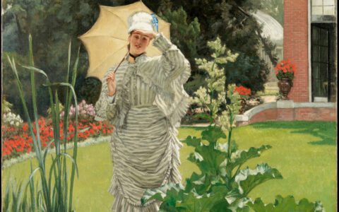 Matin de printemps, par James Tissot, vers 1875