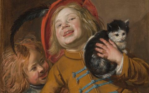 Deux enfants avec un chat, par Judith Leyster, vers 1630