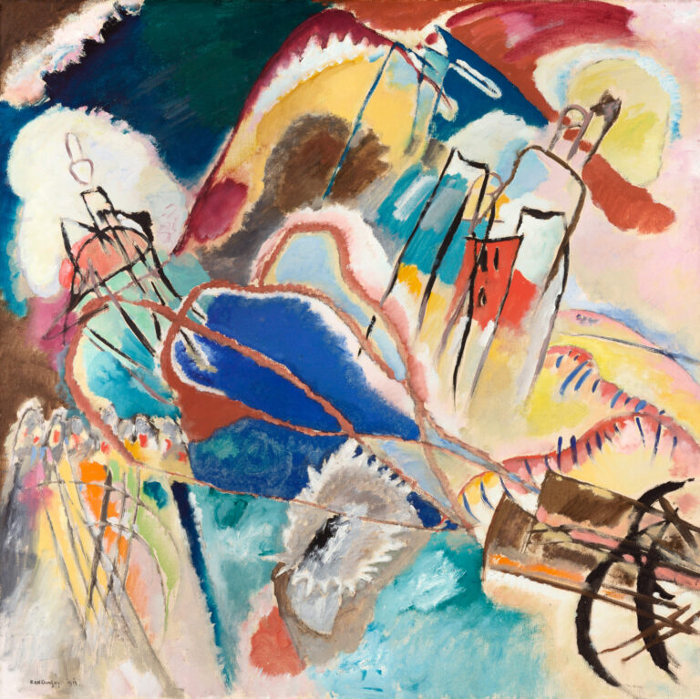 Improvisation n° 30 (Canons), par Vasily Kandinsky, en 1913