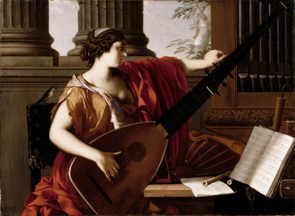 Allégorie de la musique, par Laurent de La Hyre, en 1649
