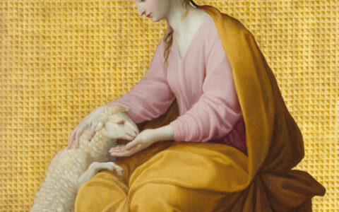 La douceur, ou La mansuétude, par Eustache Le Sueur, en 1650
