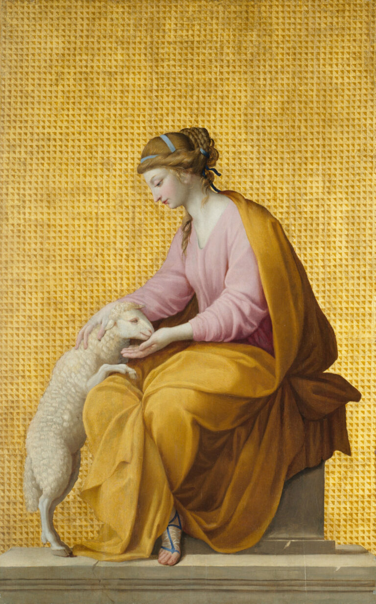 La douceur, ou La mansuétude, par Eustache Le Sueur, en 1650