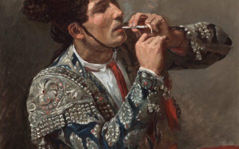 After the Bullfight by Mary Cassatt in 1873