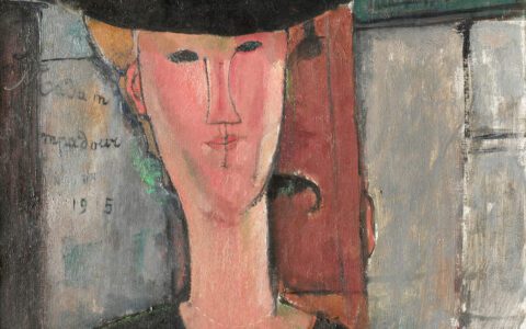 Madame Pompadour, de Amedeo Modigliani, en 1915