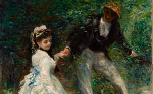 La promenade, par Pierre-Auguste Renoir, en 1870