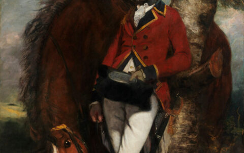 Portrait du Capitaine George K. H. Coussmaker par Sir Joshua Reynolds, en 1782