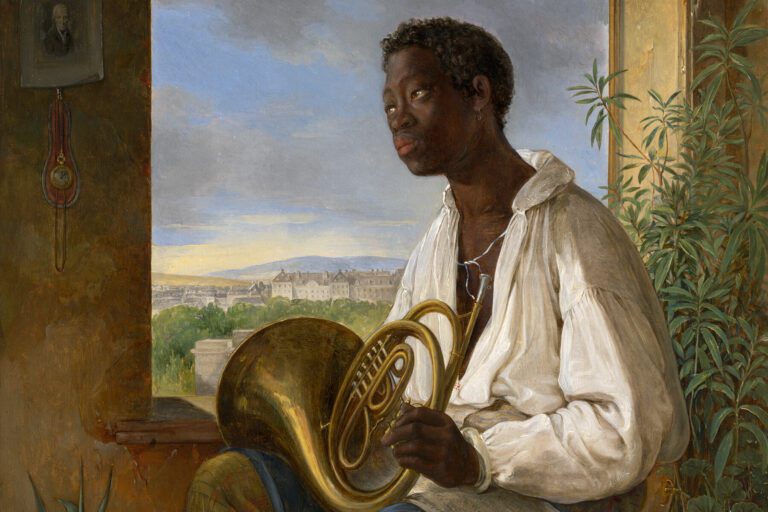 Portrait d'Emmanuel Rio, par Albert Schindler, en 1836