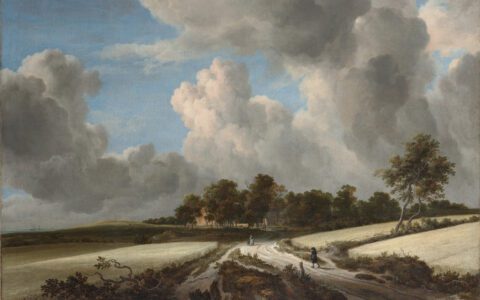 Wheat Fields by Jacob van Ruisdael, circa 1670