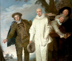 Les Comédiens italiens, par Jean-Antoine Watteau, vers 1720