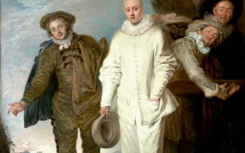 The Italian Comedians, Jean-Antoine Watteau, c. 1720