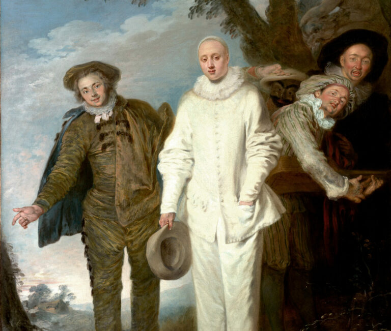 The Italian Comedians, Jean-Antoine Watteau, c. 1720