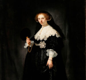 Portrait de Oopjen Coppit, par Rembrandt van Rijn, en 1634