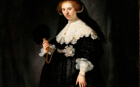 Portrait de Oopjen Coppit, par Rembrandt van Rijn, en 1634