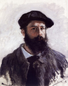 Claude Monet, Autoportrait coiffé d'un béret, 1886 (photo Wikimedia Commons)